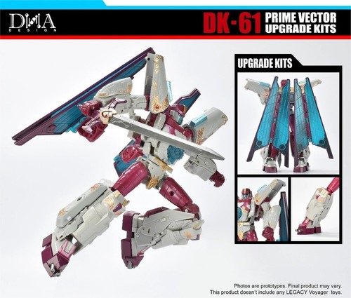 NEW DNA DK-61 Prime Vector Upgrade Kits Transforms Collectible Figure in Stock - Picture 9 of 24