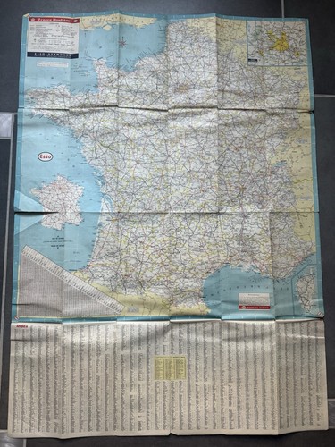 Lot de cartes routières vintage Michelin, Total, Esso - Collection France - Photo 7/20