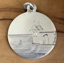 1800’s Love Token ER Rare Seaside Edge Double Sided