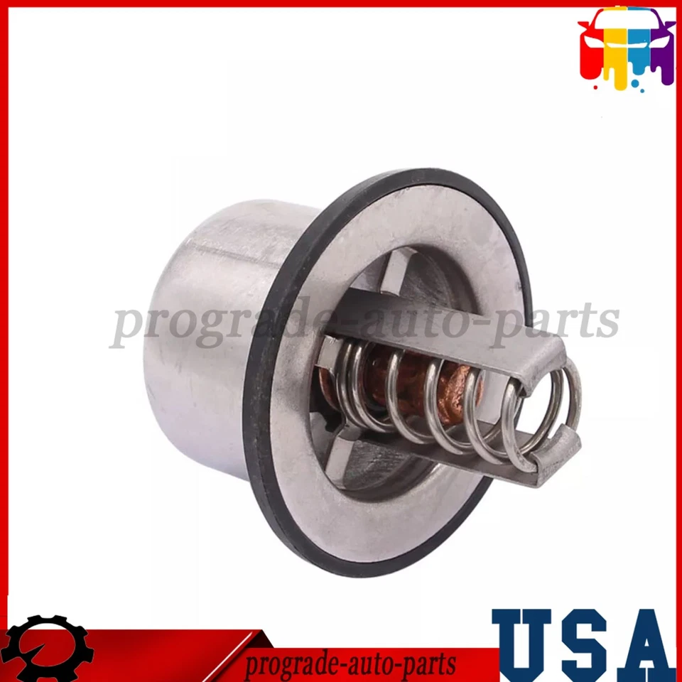 New Engine Coolant Thermostat for International Harvester 2554 Peterbilt Volvo - Image 2 of 4