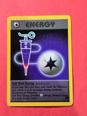 2000 Pokemon Team Rocket Unlimited #81 Full Heal Energy, UC, NF/H, cds1