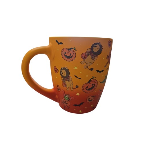 Tazza da caffè Halloween Winnie The Pooh in costume maialino tigro sensazione morbida nuova - Foto 3 di 3