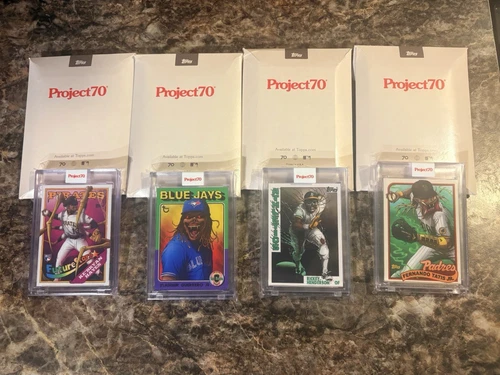 Topps Alex Pardee Project 70 4 Card Lot, TATIS Jr, HENDERSON, + More
