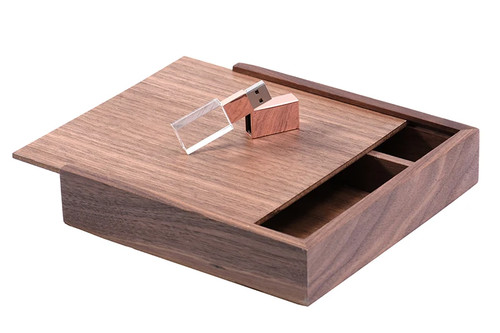 Unidad flash USB con logotipo personalizado gratuita 128 GB de madera caja grande memoria Stick 4 GB 8 GB 16G - Imagen 30 de 39