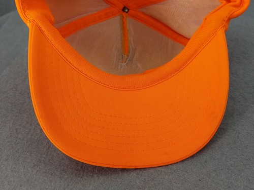 De colección Montana Caza Snapback Sombrero Naranja Brillante Espuma Camionero Gorra Alce y Luna - Imagen 17 de 24
