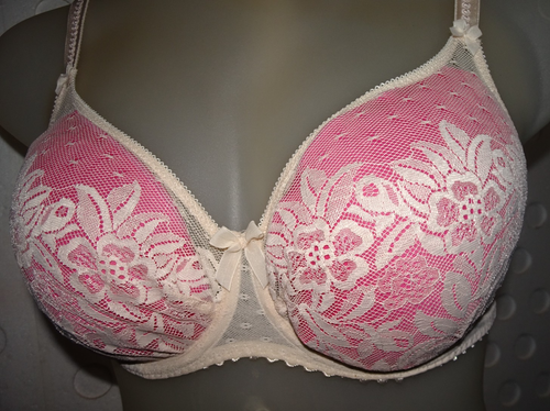 PRIMA DONNA 016-2650 Divine Seamless Lace Bra 34DD US / 34E EU Ivory - Picture 10 of 15