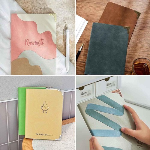 80 Pcs Metal Book Corner Protectors Vintage Edge Guards for Albums Scrapbooks - Picture 6 of 7