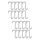 20 stücke garten vogel federhaken pflanze topf stahlhaken nützliche baumasthaken