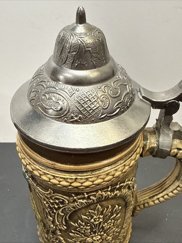 Vintage Original Thewalt Lidded Beer Stein West Germany - Picture 8 of 24
