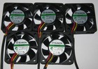 5 X Sunon 50 mm Ultra Quiet Cooling Fans - 12 V - 10 CFM - 22 dB - KDE1205PHV3