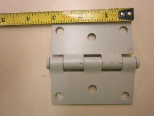Two Hager 3 x 3 Cabinet/Light Door Hinges - Picture 4 of 4