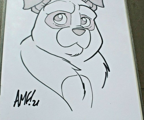 STRAY DOGS #1 Blank Cover - SKETCHED AND SIGNED by Tony Fleecs w/COA Image Comic - Picture 5 of 7
