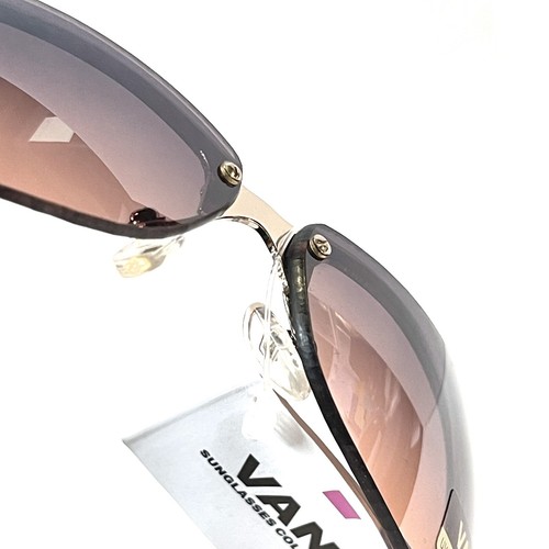 VANI Sonnenbrille Collection UV 400 gold braun grau Metall leicht - Bild 6 von 9