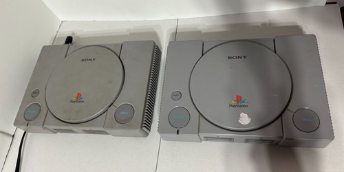 PlayStation 1 Lot Of 2 Video Game Consoles, Console Only - Picture 1 of 9