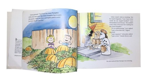 "IT'S THE GREAT PUMPKIN, CHARLIE BROWN" by CHARLES SCHULZ (2001, softcover) - Picture 3 of 4