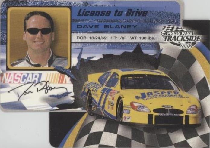 2002 Press Pass Trackside - Dave Blaney #LDP2 - 1 of 1