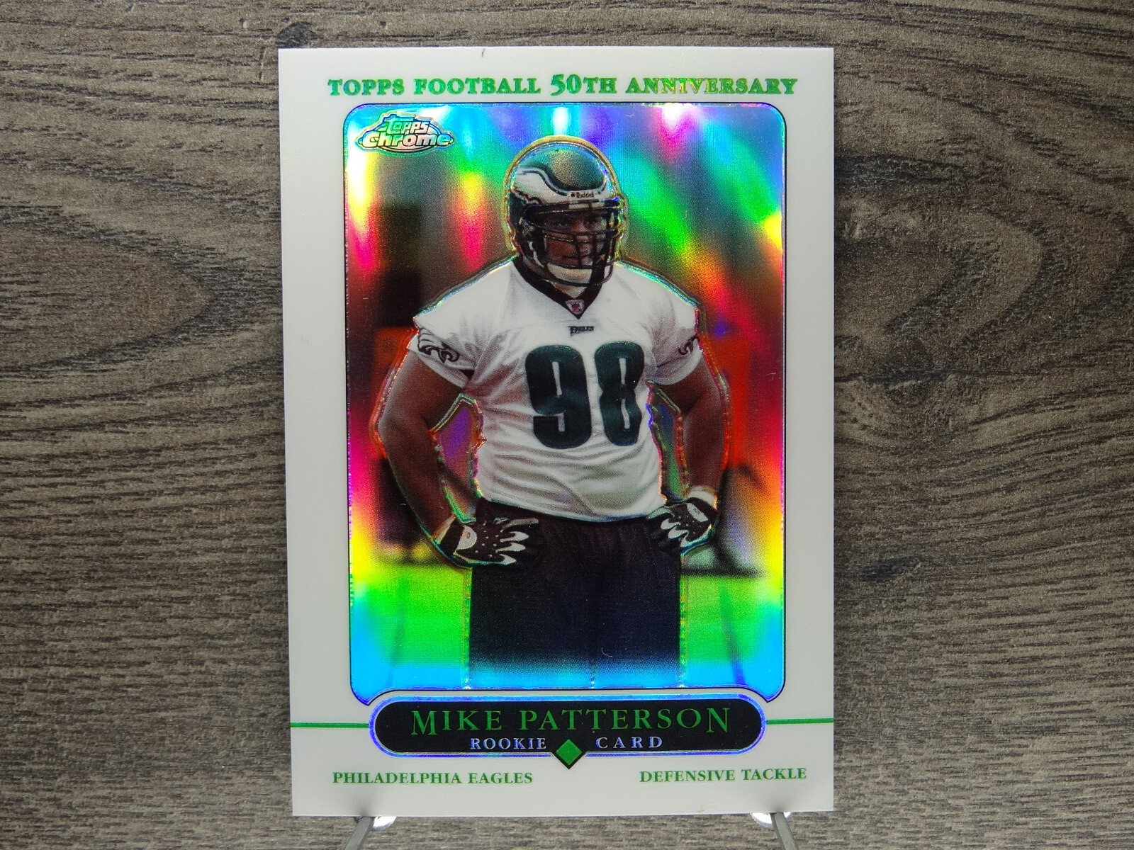 Mike Patterson Topps Chrome #229 Base