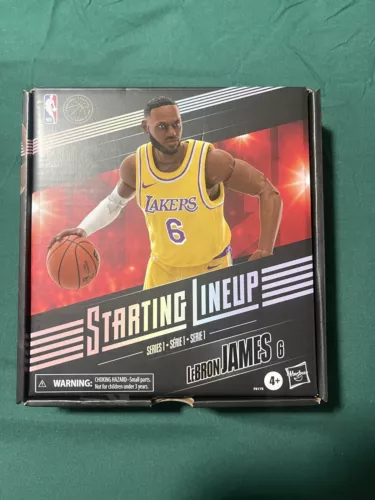 Lebron James #6 Los Angeles Lakers NBA Starting Lineup 2022 Hasbro S1 Sealed NIB