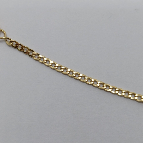 BRACCIALE PER BAMBINI A MAGLIA CON TARGHETTA IN ORO GIALLO 18KT 2,1 GR. (7886) - Imagen 4 de 11