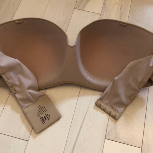 Womna's Soma Enbliss Wireless Stay Put Multi-Way Strapless Bra Warm Sienna 40D - Picture 3 of 3