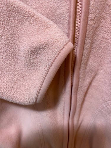 Lativ Girls Long Sleeve Collared Full-zip Cozy Fleece Jacket Size 4-5/110cm Pink - Picture 7 of 9