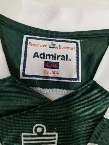 Admiral Sports soccer style jersey men sz L green/white - Picture 6 of 10