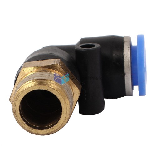 5Pcs 8mm Tube 1/4BSP Male Thread Pneumatic L Shaped Quick Fitting Coupler✦Kd - Picture 4 of 4
