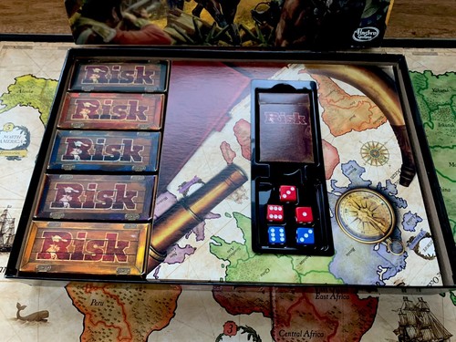 Risk The Game of Strategic Conquest Board Game Hasbro (2015) Complete Excellent - Picture 12 of 12