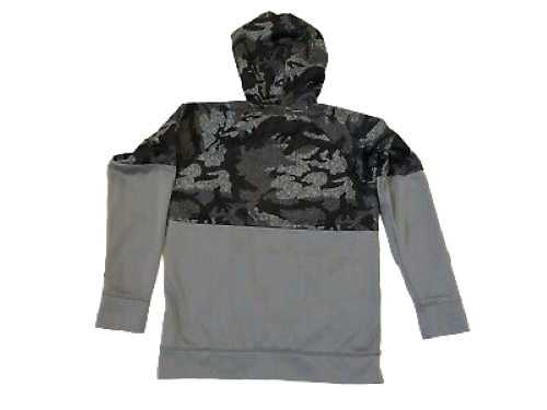Reebok Sweatshirt Size M Camouflage Pull Over Hooded Boys Youth - Picture 2 of 5