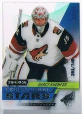 2020-21 SYNERGY EXCEPTIONAL STARS DARCY KUEMPER 251/749 ARIZONA COYOTES #ES-34