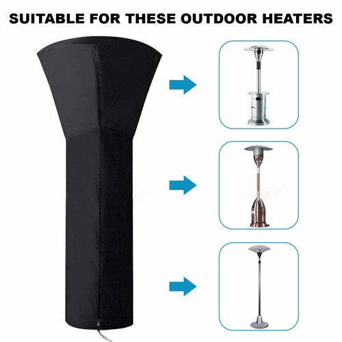 Outdoor Patio Heater Cover Waterproof Heavy Duty Protector Garden Gas Large Au - Picture 3 of 14