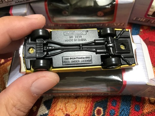 Welly  - Scale 1/60 - K's Garage - 1965 PONTIAC GTO - Mini Car - R53 - Picture 10 of 10