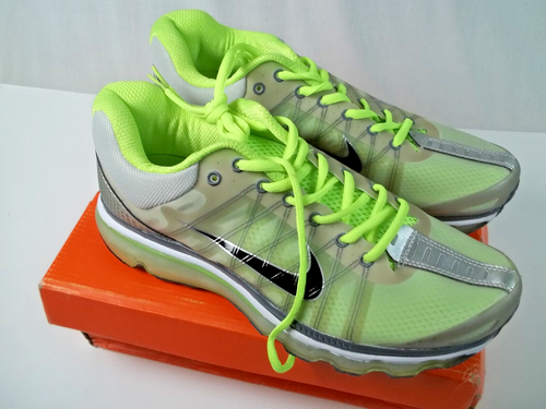 NikeiD Air Max Gray and Green Size 11 - 第 1/8 張圖片