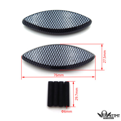 専用2 Mirror Base Block Off For 06-09 Kawasaki Ninja Zx-14 Zx14 R Zx-14R