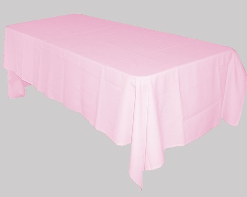 Mantel de mesa rectangular de color liso 100 % algodón egipcio 5 piezas - Imagen 12 de 19