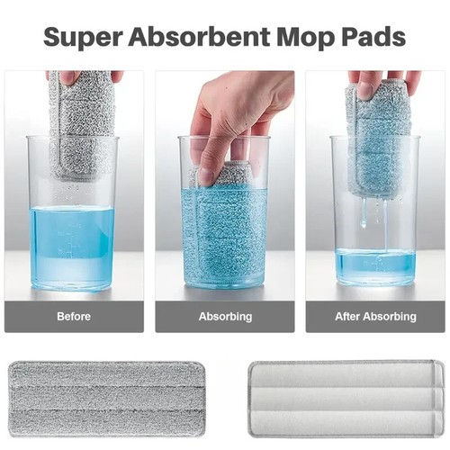 Easy Clean Microfiber Flat Mop and Bucket System Floor Cleaning & Wall Cleaner - Picture 5 of 6