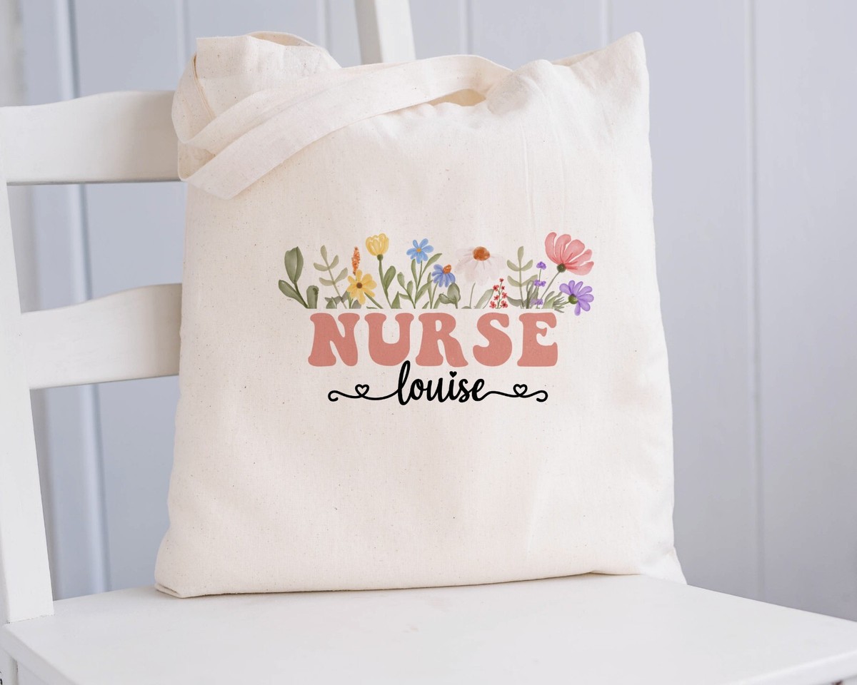 Nurse Tote Bag Personalised Nurse Bag Student Nurse Gift
