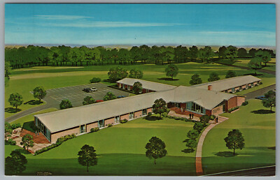 Memphis Tennessee Bright Glade Convalescent Home Artist Rendering c1964 Postcard
