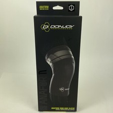 DonJoy Performance Anaform 2mm Knee Support Compression Sleeve Small Black