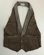 L1640 PHILOSOPHY MENS BROWN WAISTCOAT SIZE 40 UK