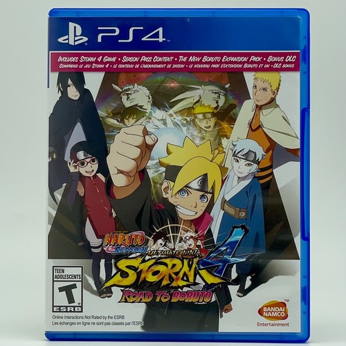 Naruto Shippuden Ultimate Ninja Storm 4 Road to Boruto (PlayStation 4, PS4)