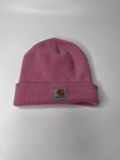 Carhartt Pink Childrens One Size Beanie Hat /w Logo