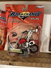 Ricky Carmichael GOAT RARE Road Champs MXS Moto x Dirt Bike Toy Motocross Cr250