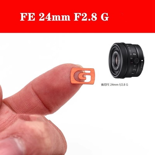 For SONY Black G to Red GM Master lens label accessory G Master Metal label - Photo 19/46