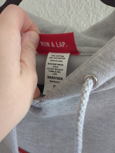 The Marathon Clothing Hoodie Mens Gray Pullover Nipsey Hussle Men’s Small - 第 4/7 張圖片