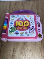 Leap Frog Learning Friends Scout Violet 100 Words Electronic Book Toy A2