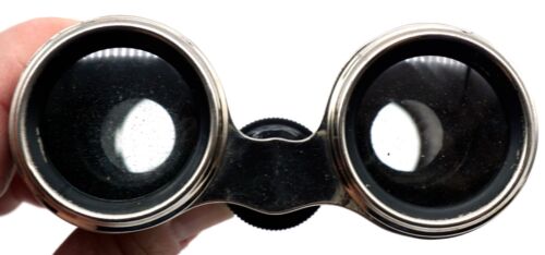 Antikes Opernglas / Fernglas Erde überlegen griechische / römische Soldaten Landschaft - Bild 14 von 16