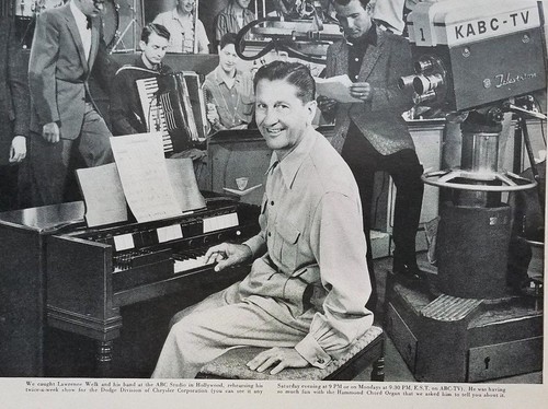 Vintage Print Ad Hammond Chord Organ Lawrence Welk Photo Musical Instrument 1957 - Picture 2 of 3