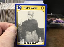 ROGER KELLY 1990 Collegiate Collections Notre Dame Football Card # 193