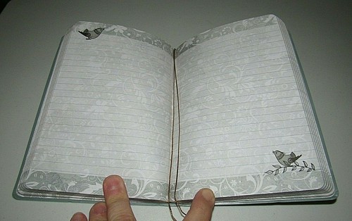 BLUE LEATHERETTE "TODAY IS A GREAT DAY FOR A GREAT DAY" CHRISTIAN FLEX JOURNAL - Picture 6 of 6